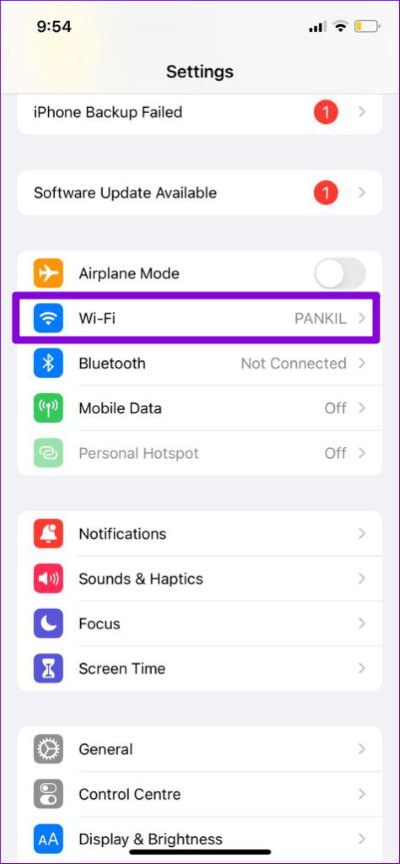 Wi-Fi-Settings-on-iPhone-2-474x1024-1 أفضل 8 طرق لإصلاح مشكلات اتصال Discord على Android و iPhone