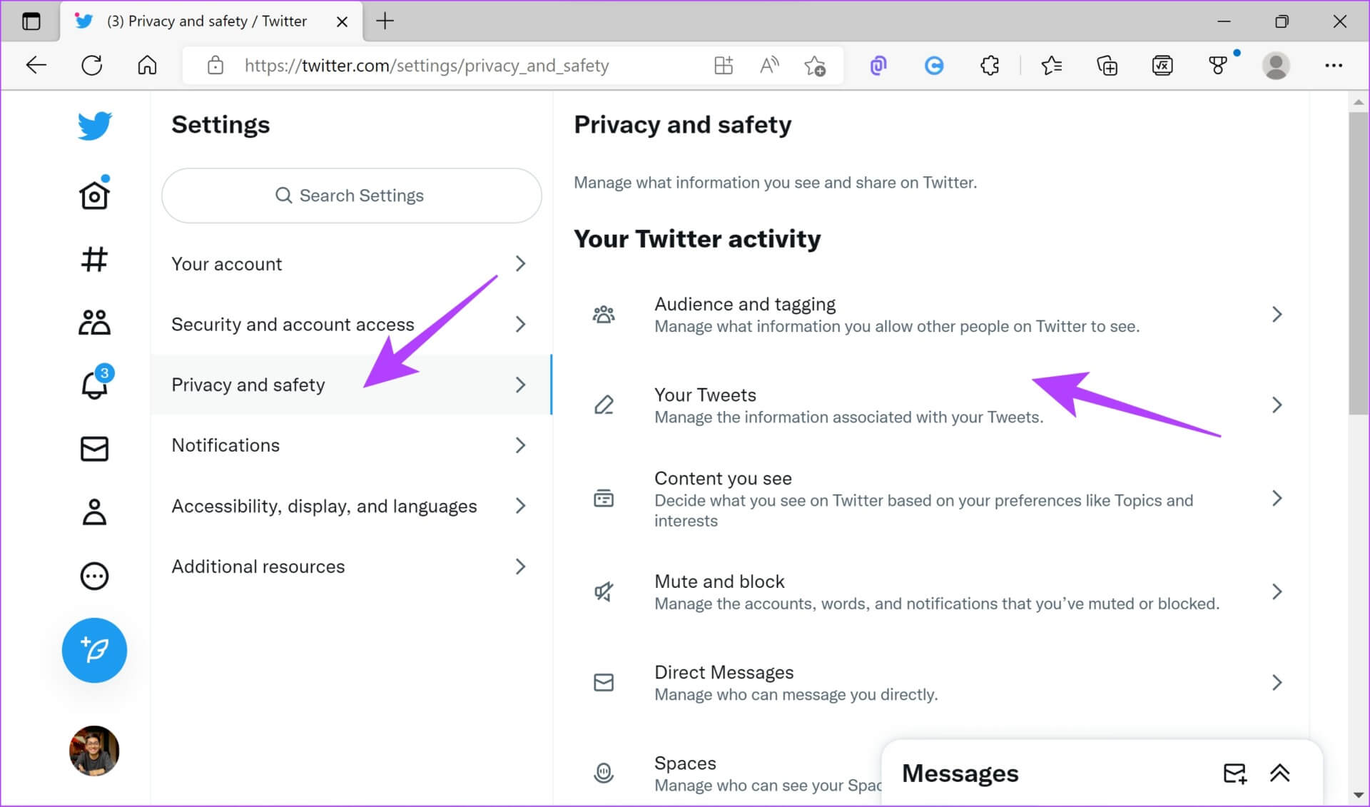 Your-Tweets-1920x1131 كيف ترى المحتوى الحساس على Twitter