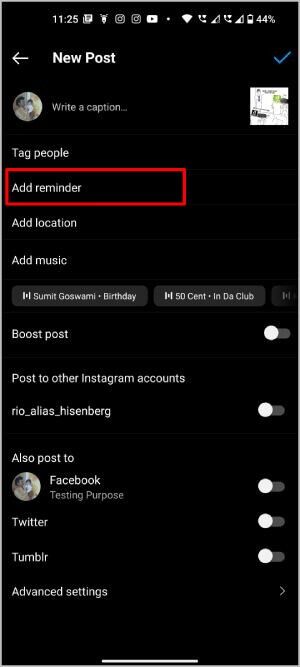 adding-reminder-on-Instagram-300x667 كيفية إضافة تذكيرات إلى منشورات وقصص Instagram