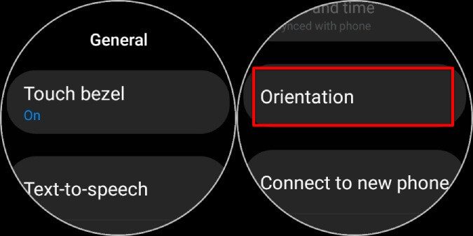 كيفية تغيير المعصم والتوجيه على Samsung Galaxy Watch - %categories