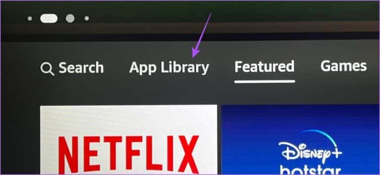 app-library-app-store-fire-tv-768x354-1-768x354 أفضل 6 إصلاحات لعدم تشغيل محتوى 4K على Amazon Fire TV Stick 4K