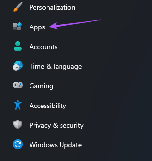 apps-settings-windows-11-1-1 أفضل 6 إصلاحات لعدم عمل مفاتيح الأسهم في تطبيق الصور على Windows 11
