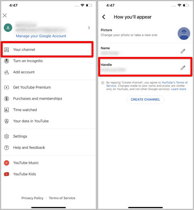 changing-handleof-a-new-YouTube-channel-675x730 كيفية تعيين أو تغيير اسم المستخدم / التعامل مع YouTube