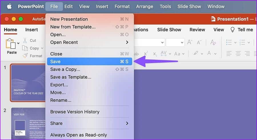 fix-powerpoint-not-saving-on-mac-1-900x491 أفضل 8 طرق لإصلاح عدم حفظ Microsoft PowerPoint على جهاز Mac
