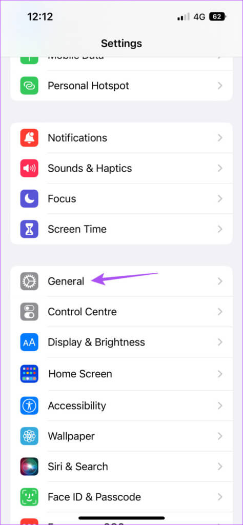 general-settings-iphone-8-474x1024-3-474x1024 كيفية إظهار امتدادات الملفات في تطبيق الملفات على iPhone و iPad