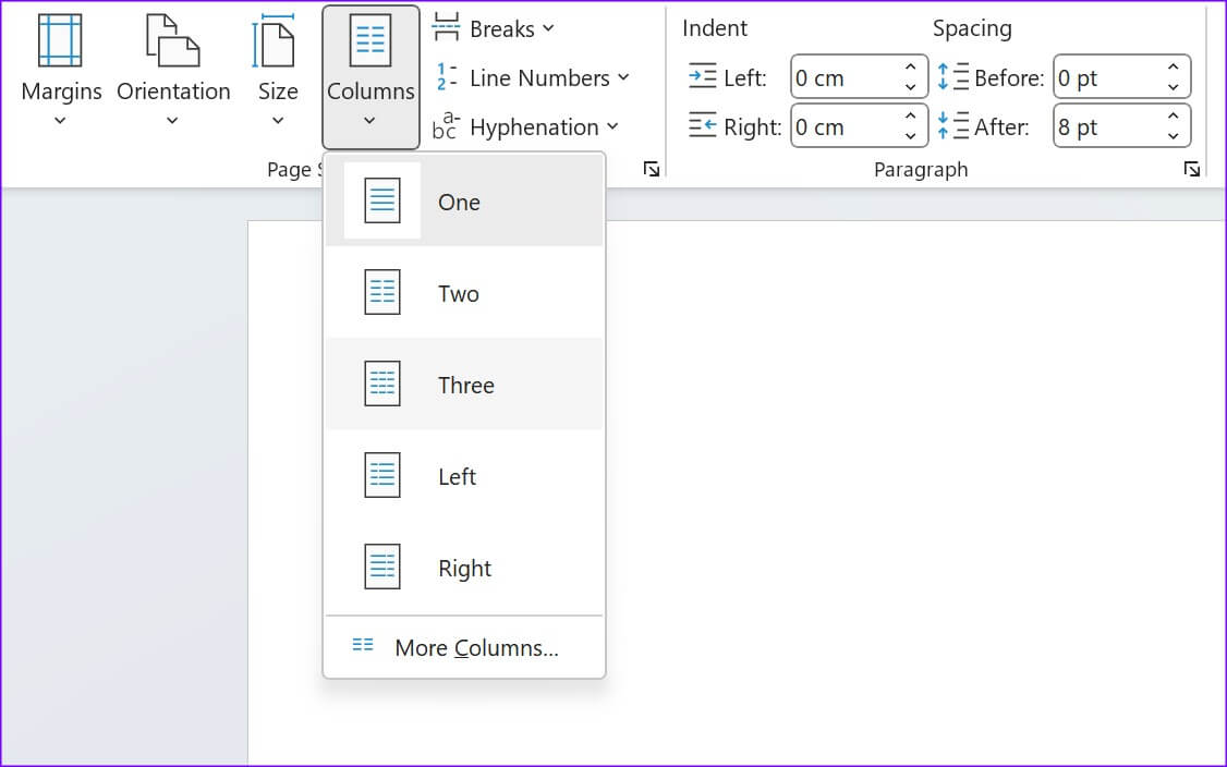 كيفية تغيير تخطيط الصفحة الافتراضي في Microsoft Word - %categories