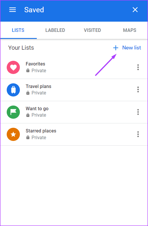 how-to-create-a-list-of-your-favorite-places-on-google-maps-3 كيفية إنشاء قائمة بأماكنك المفضلة على Google Maps