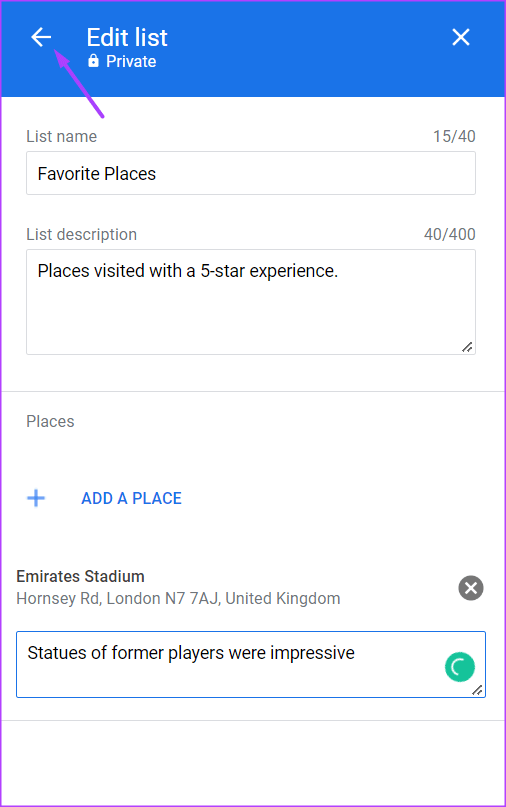how-to-create-a-list-of-your-favorite-places-on-google-maps-9 كيفية إنشاء قائمة بأماكنك المفضلة على Google Maps