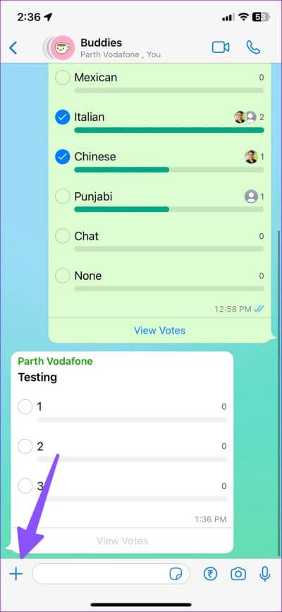 how-to-create-polls-in-WhatsApp-3 كيفية إنشاء استطلاعات الرأي في WhatsApp لسطح المكتب والجوال