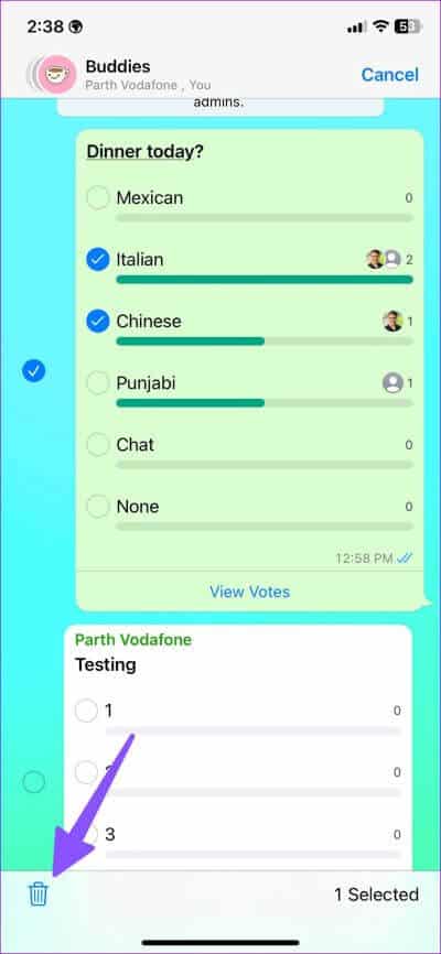how-to-create-polls-in-WhatsApp-9 كيفية إنشاء استطلاعات الرأي في WhatsApp لسطح المكتب والجوال