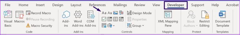 كيفية قفل أجزاء من مستند Microsoft Word - %categories