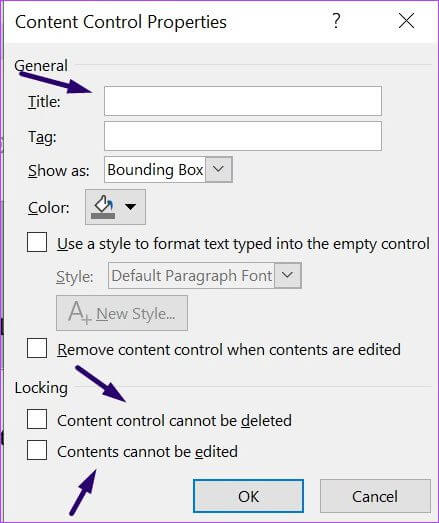 كيفية قفل أجزاء من مستند Microsoft Word - %categories