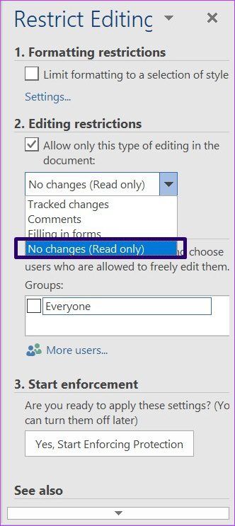 كيفية قفل أجزاء من مستند Microsoft Word - %categories