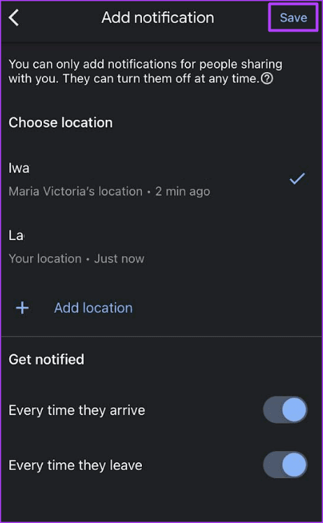 how-to-manage-location-sharing-notifications-on-google-maps-for-mobile-16 كيفية إدارة إشعارات مشاركة الموقع في Google Maps للجوال