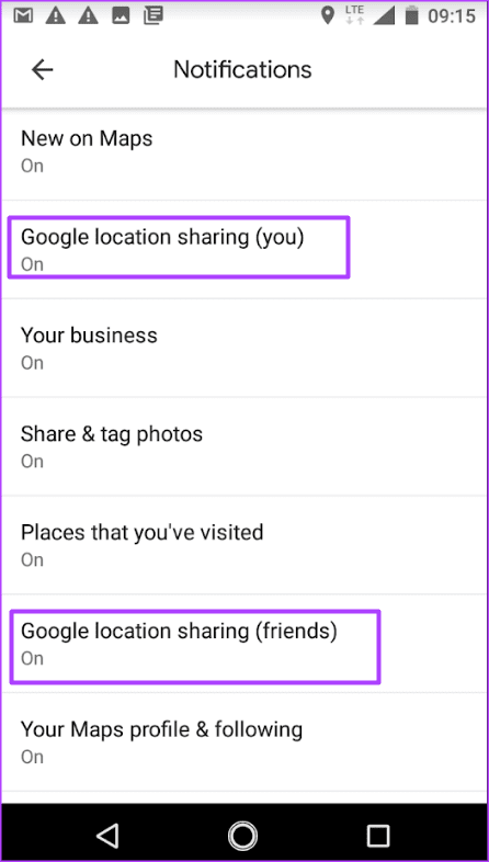 how-to-manage-location-sharing-notifications-on-google-maps-for-mobile-23 كيفية إدارة إشعارات مشاركة الموقع في Google Maps للجوال