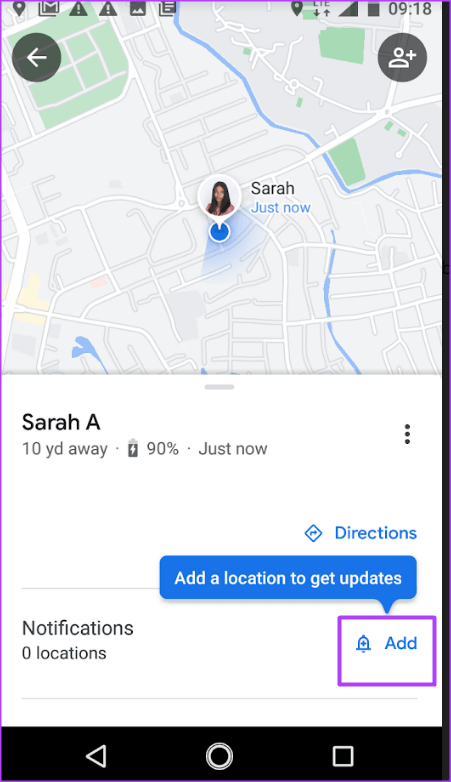 كيفية إدارة إشعارات مشاركة الموقع في Google Maps للجوال - %categories