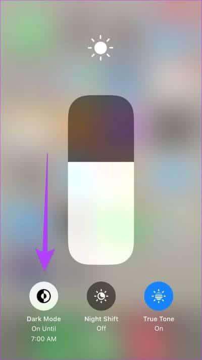 iPhone-Control-Center-Dark-Mode كيفية إيقاف تشغيل الوضع الداكن على iPhone و iPad: إليك 8 طرق سهلة