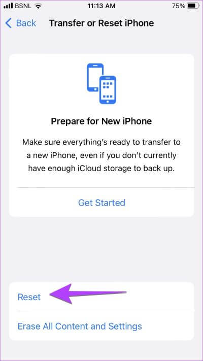 iPhone-Reset-400x711 كيفية إزالة زر الصفحة الرئيسية العائم من شاشة iPhone و Android
