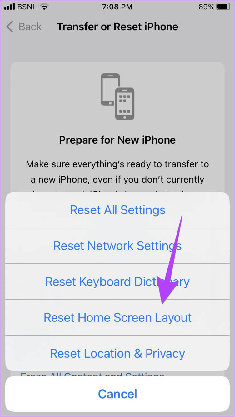 iPhone-Reset-Settings-Home-752x1336 9 طرق لإضافة تطبيق إلى الشاشة الرئيسية على iPhone و Android