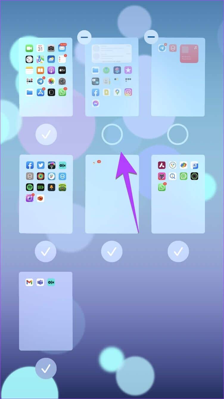 iPhone-home-Screen-Pages-Unhide-752x1336 9 طرق لإضافة تطبيق إلى الشاشة الرئيسية على iPhone و Android