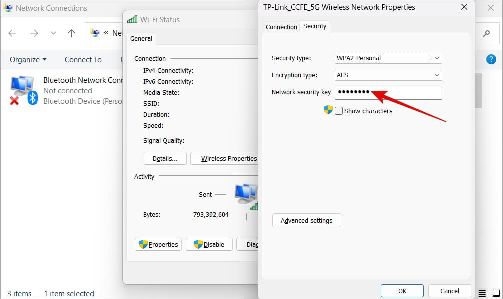 ind-and-Change-Wi-Fi-Password-on-Windows-11-1005x599 كيفية البحث عن كلمة مرور Wi-Fi وتغييرها على جهاز كمبيوتر Windows 11