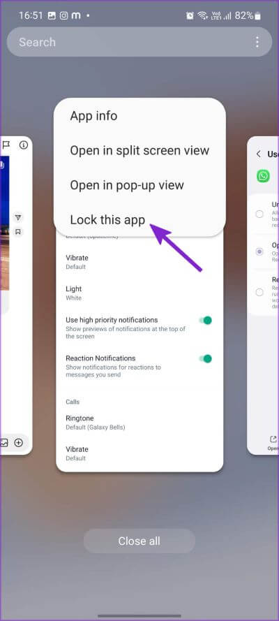 lock-whatsapp-on-Android-400x889 أفضل 7 طرق لإصلاح عدم عمل WhatsApp على بيانات الجوال