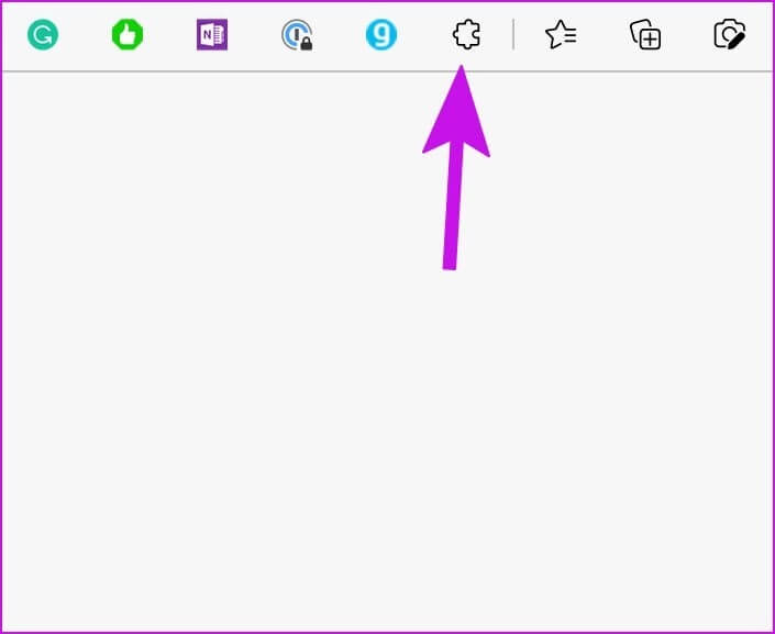 open-extensions-menu-Extensions-Not-Working-in-Microsoft-Edge أفضل 7 طرق لإصلاح عدم عمل الإضافات في Microsoft Edge