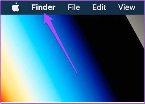 open-finder-settings أفضل 8 إصلاحات لعدم عمل منفذ USB Type-C  على Mac