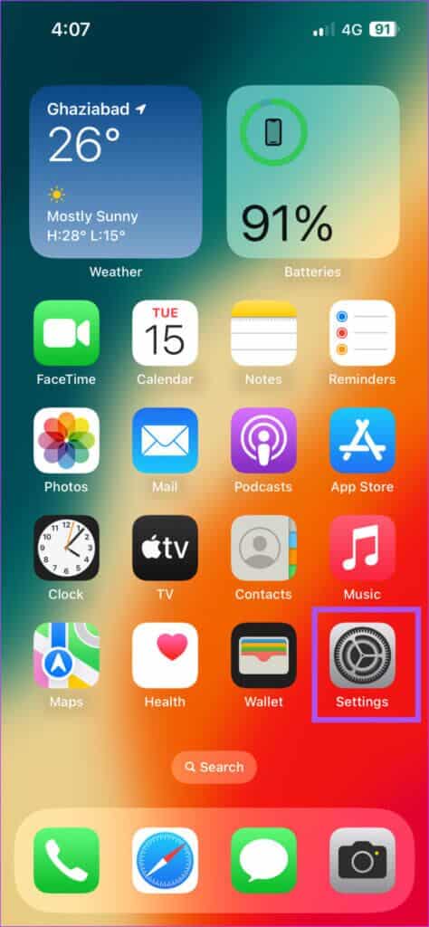 open-settings-on-iphone-6-474x1024-1-474x1024 كيفية إظهار امتدادات الملفات في تطبيق الملفات على iPhone و iPad