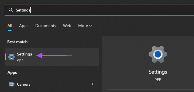 open-settings-windows-11 أفضل 6 إصلاحات لعدم عمل مفاتيح الأسهم في تطبيق الصور على Windows 11