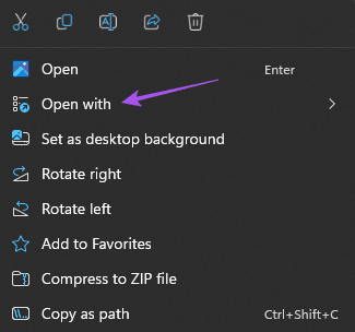 open with photos windows 11 - أفضل 6 إصلاحات لعدم عمل مفاتيح الأسهم في تطبيق الصور على Windows 11