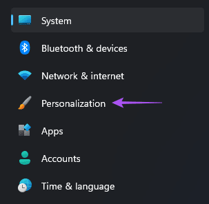 personalization-windows-11-settings أفضل 5 إصلاحات لعدم قيام الهاتف بمسح رمز QR على Telegram Web