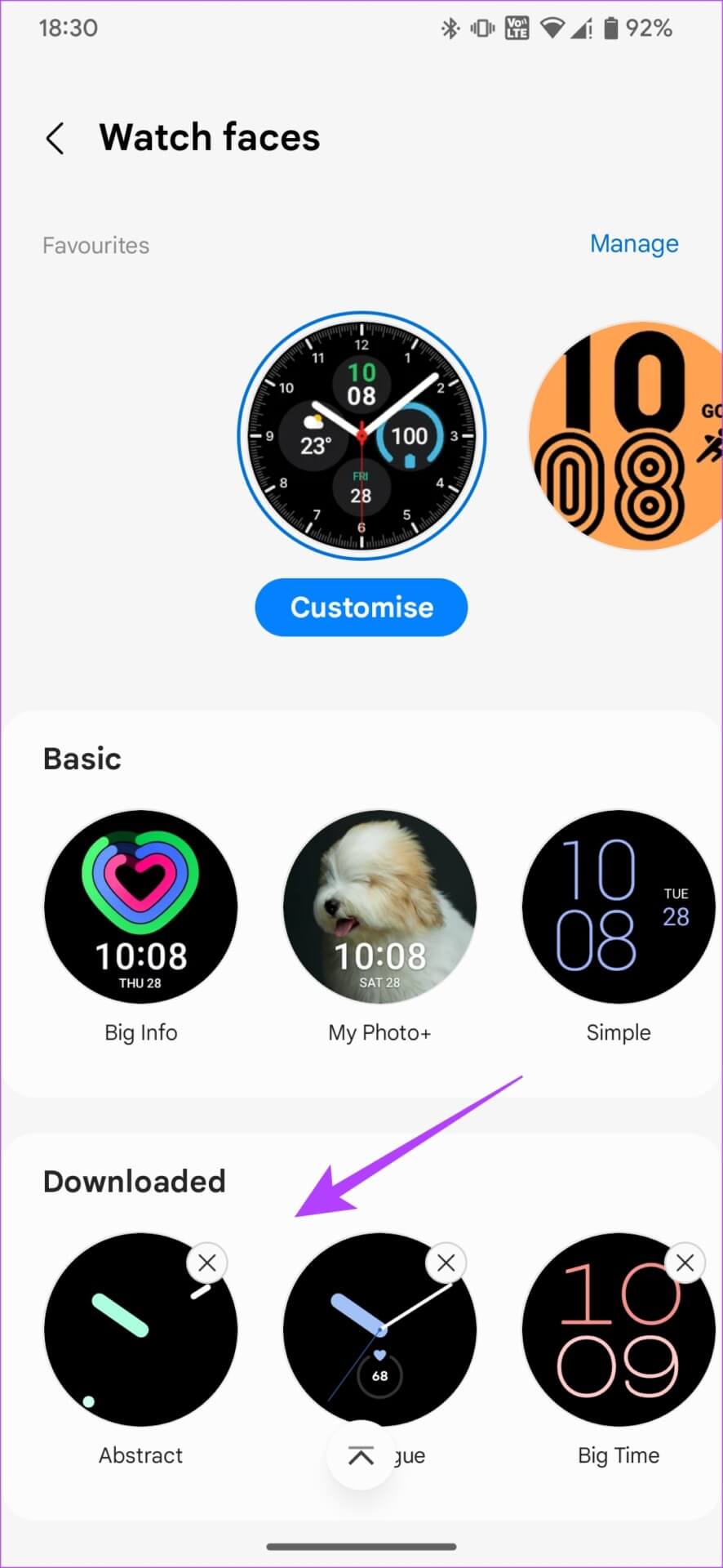 pixel-watch-faces-3-886x1920 كيفية الحصول على Google Pixel Watch Faces على Samsung Galaxy Watch