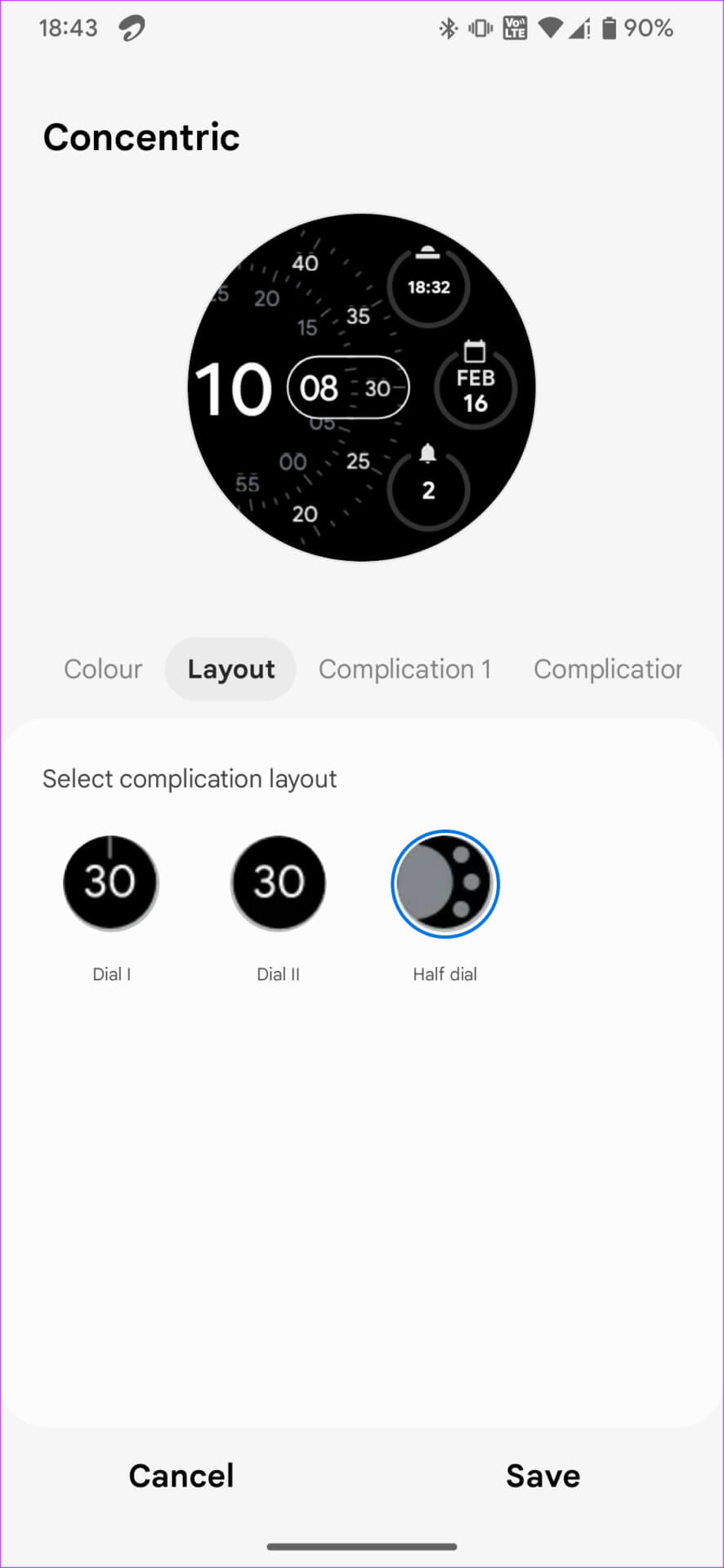 pixel-watch-faces-6-886x1920 كيفية الحصول على Google Pixel Watch Faces على Samsung Galaxy Watch