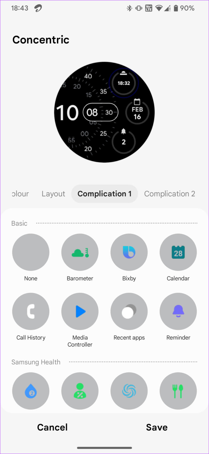 pixel-watch-faces-7-886x1920 كيفية الحصول على Google Pixel Watch Faces على Samsung Galaxy Watch