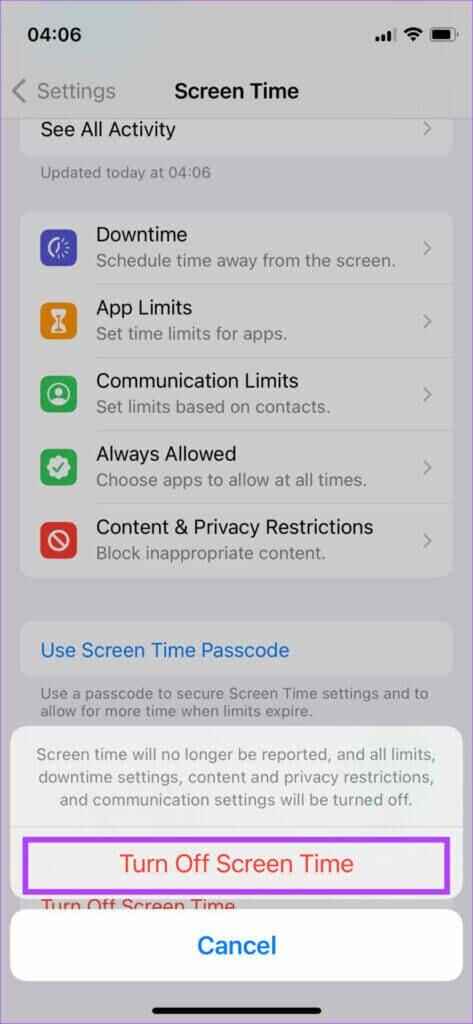 screen-time-4-473x1024-1-473x1024 كيفية إعادة تعيين بيانات Screen Time على iPhone و Mac