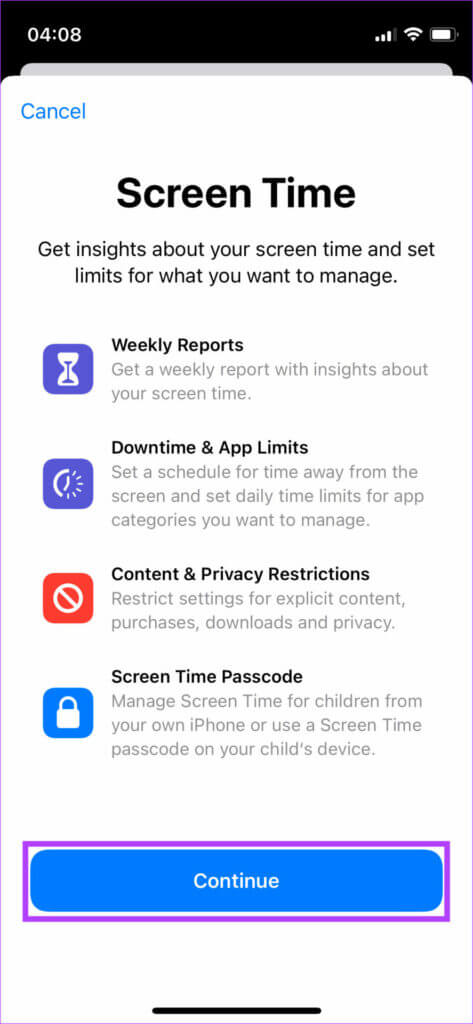 كيفية إعادة تعيين بيانات Screen Time على iPhone و Mac - %categories