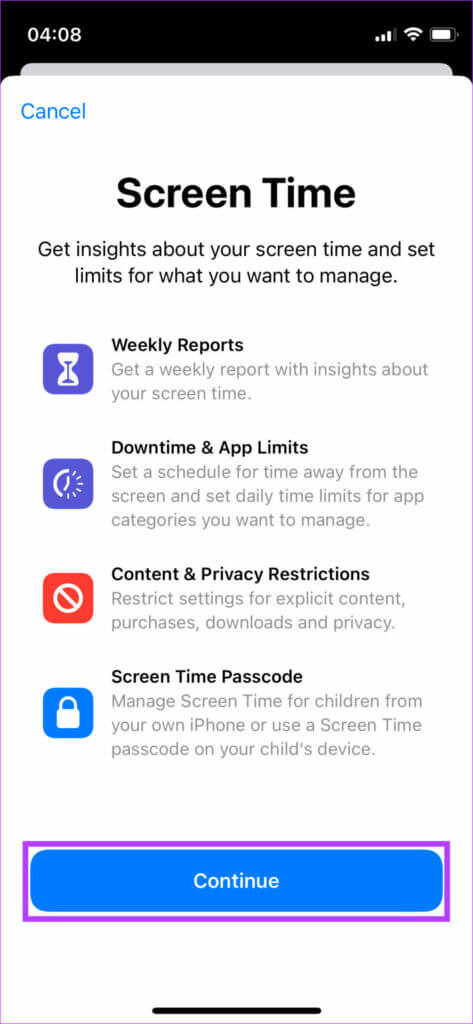 screen-time-6-473x1024-1-473x1024 كيفية إعادة تعيين بيانات Screen Time على iPhone و Mac