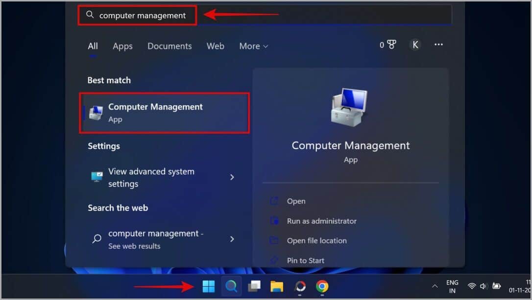 search-menu-in-windows-11-1086x613 كيفية إضافة أي مجلد مخصص إلى هذا الكمبيوتر على نظام التشغيل Windows 10/11
