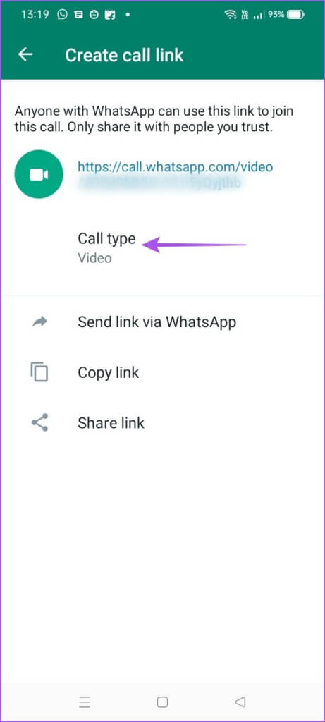 select-call-type-whatsapp-android-461x1024-1-461x1024 كيفية إنشاء رابط مكالمات WhatsApp على iPhone و Android