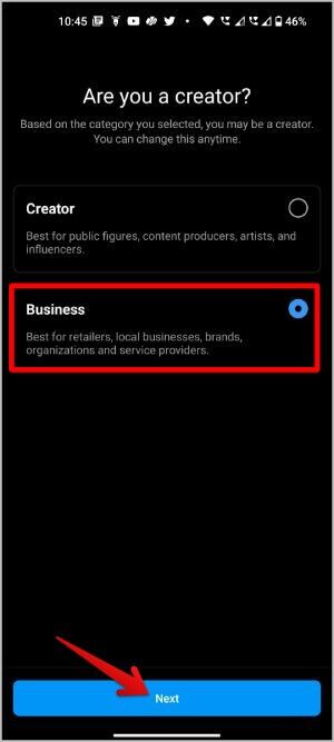setting-up-business-account-on-Instagram-300x667 كيفية إضافة تذكيرات إلى منشورات وقصص Instagram