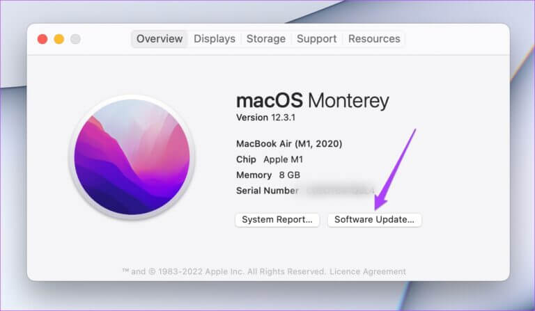 software_update_mac-768x447-2-768x447 أفضل 8 إصلاحات لعدم عمل منفذ USB Type-C  على Mac