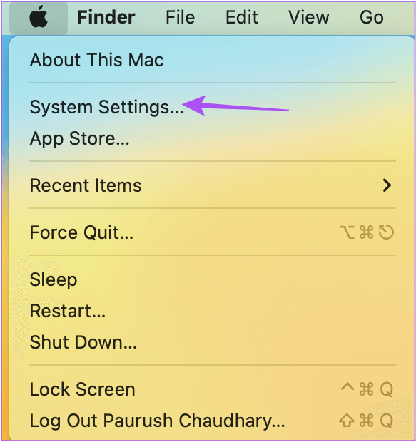 system-settings-apple-logo-macOS-ventura مقارنة macOS Ventura مقابل macOS Monterey: ما الفرق