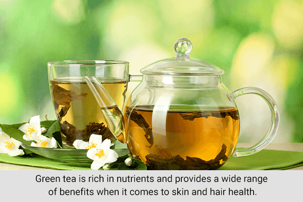 9 فوائد لاستخدام الشاي الأخضر للبشرة والشعر - %categories