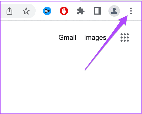 three-dots-chrome-browser-mac-1 أفضل 5 إصلاحات لعدم قيام الهاتف بمسح رمز QR على Telegram Web