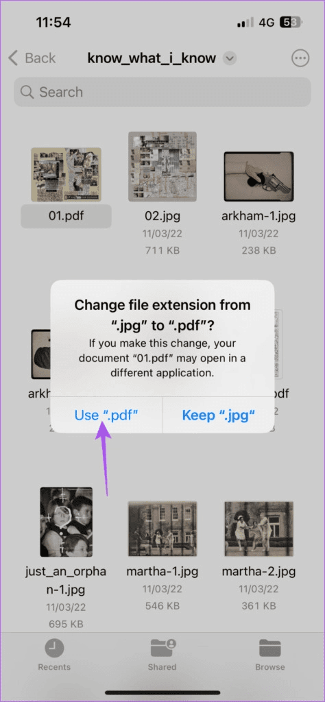 use-new-file-extension-files-app-iphone-474x1024-1 كيفية إظهار امتدادات الملفات في تطبيق الملفات على iPhone و iPad