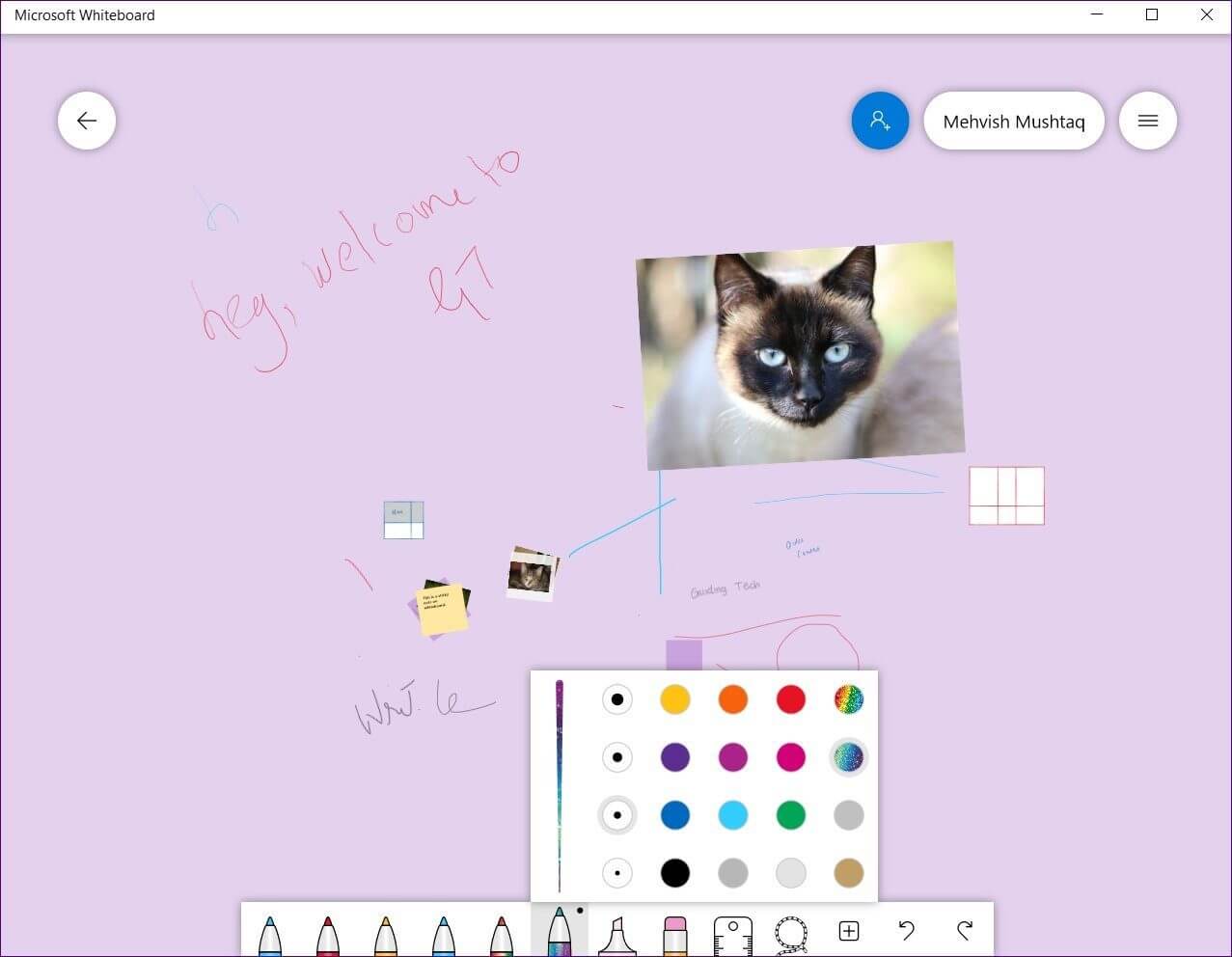 whiteboard-vs-onenote-8_4d470f76dc99e18ad75087b1b8410ea9-1277x992 مقارنة Microsoft Whiteboard مقابل OneNote: أيهما الأفضل الذي يستخدم لتدوين الملاحظات