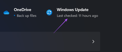 windows-update-settings-windows-11 أفضل 6 إصلاحات لعدم عمل مفاتيح الأسهم في تطبيق الصور على Windows 11