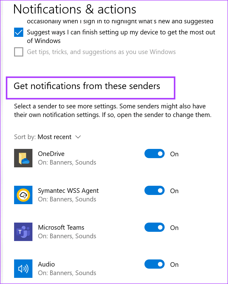 3-best-ways-to-enable-outlook-mail-notifications-on-windows-11-18 أفضل 3 طرق لتمكين إشعارات بريد Microsoft Outlook على Windows 11