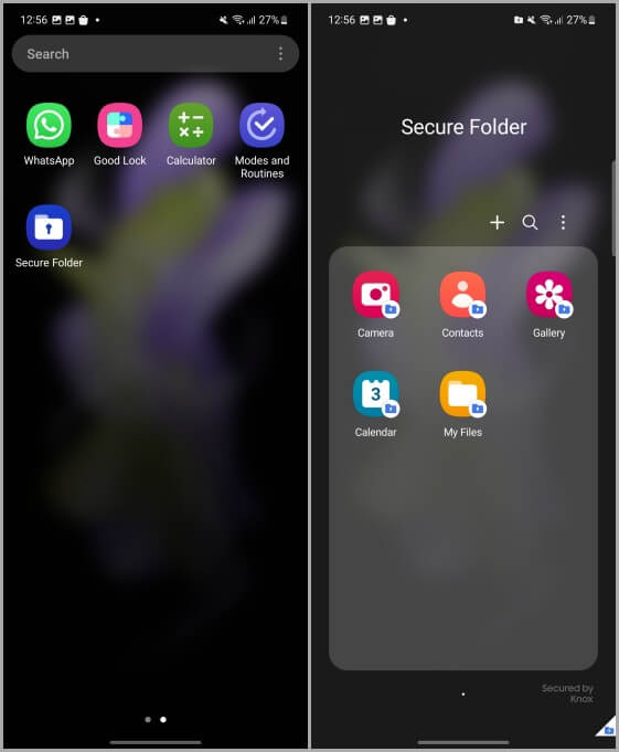 Access-Secure-Folder-on-Samsung كيفية إعداد مجلد آمن على هواتف Samsung Galaxy
